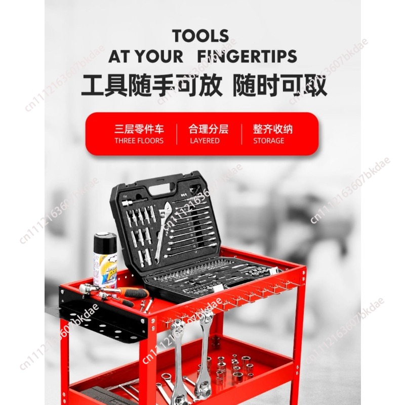 Workshop Tools Shelf - Wielofunkcyjny wózek narzędziowy do warsztatu samochodowego,