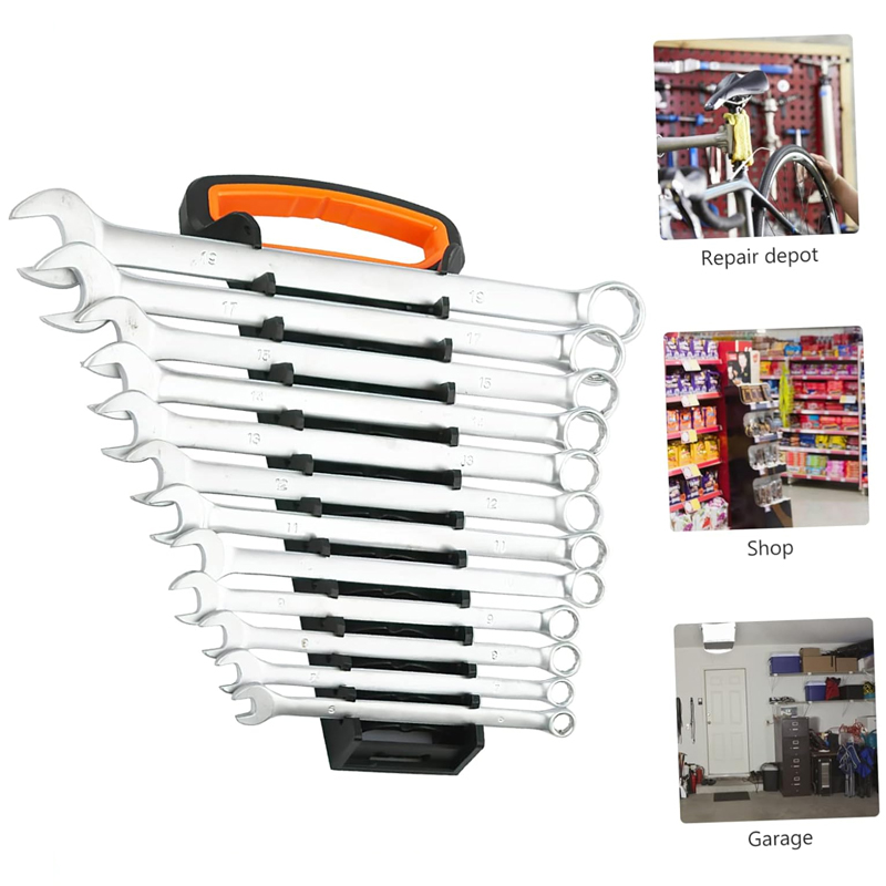 Workshop Tools Shelf - Półka Organizer na Klucze Nasadowe z