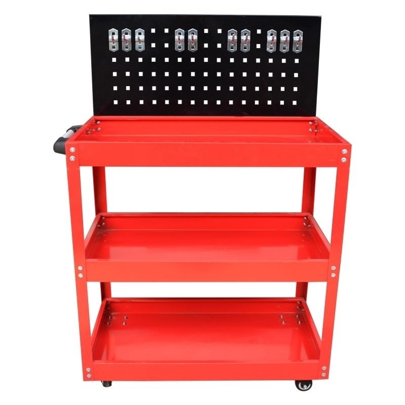 Workshop Tools Shelf - Wózek narzędziowy Skrzynka narzędziowa Trójwarstwowy wózek