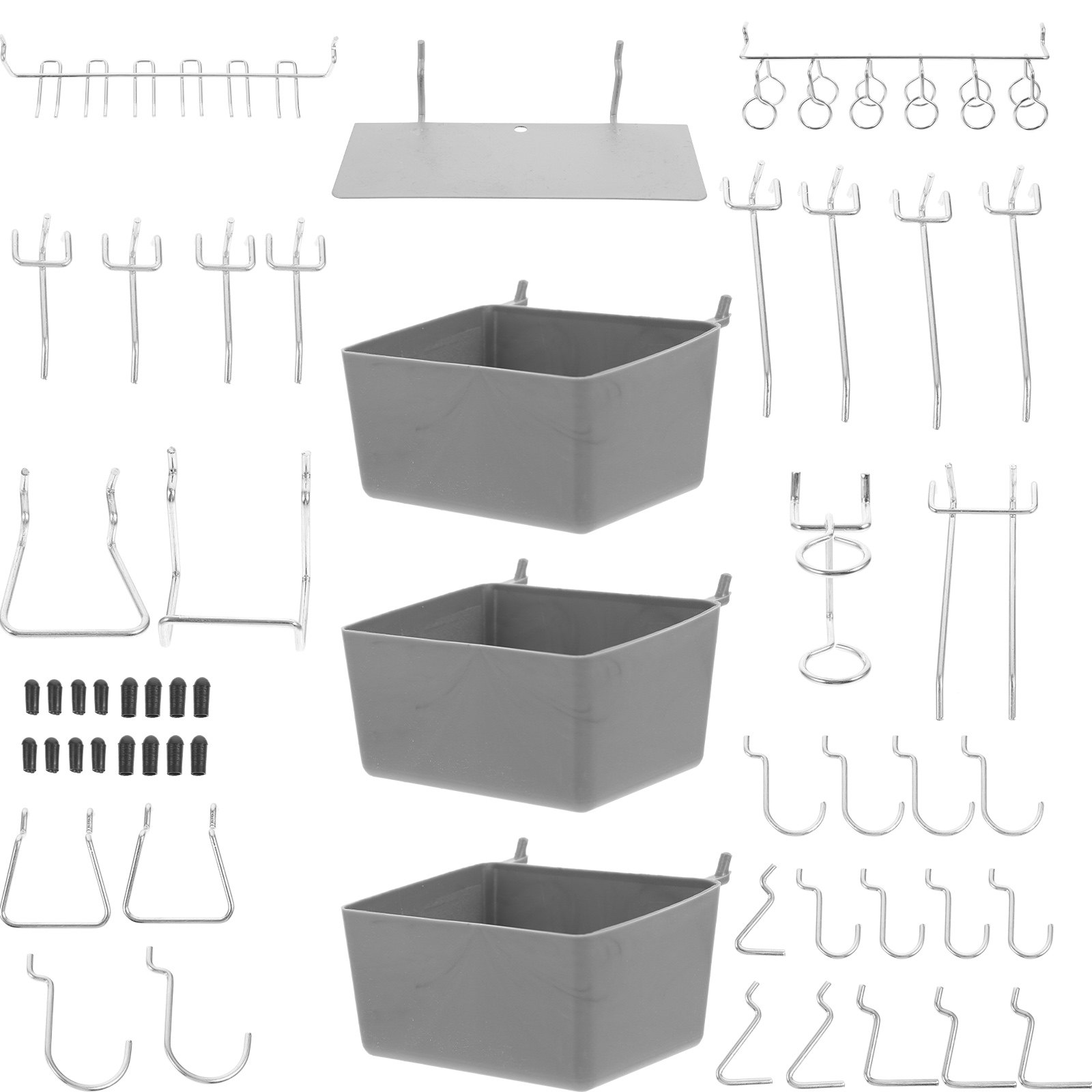 Workshop Tools Kit - Zestaw 140 sztuk haczyków do tablic