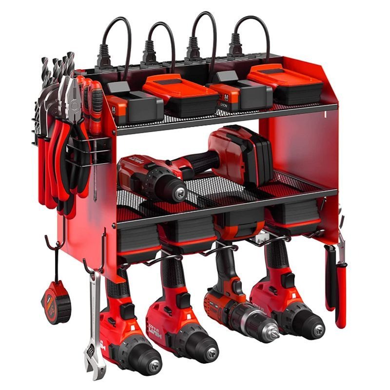 Workshop Tools Shelf - Półka do przechowywania elektronarzędzi montowana na
