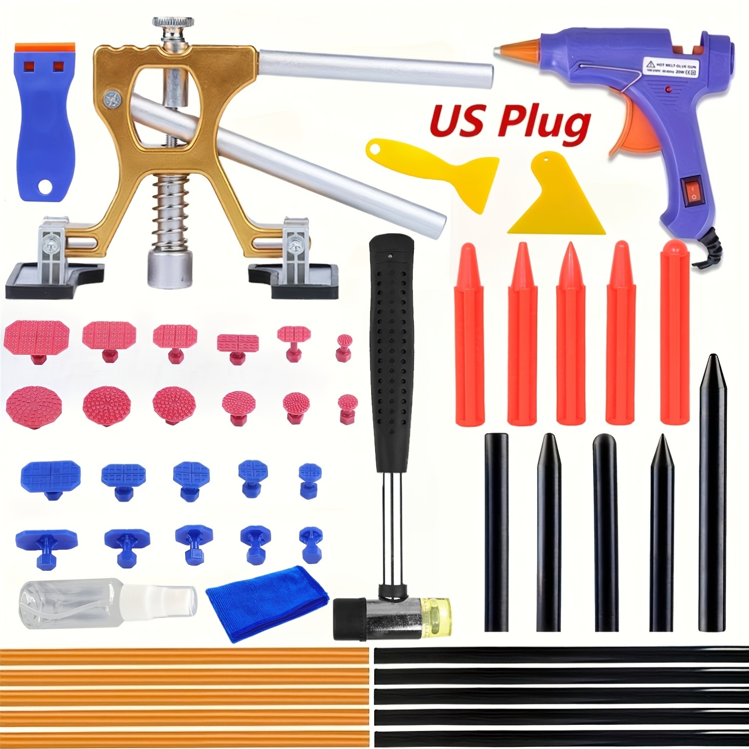 Workshop Tools Kit - Nowy Regulowany Zestaw do Naprawy Wgnieceń