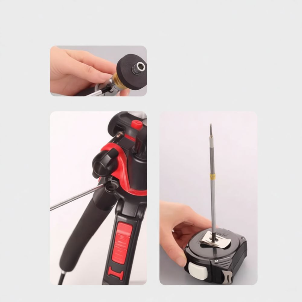 Workshop Tools Needed - Wytrzymały zestaw śrubokrętów z chromowo-wanadowej stali,