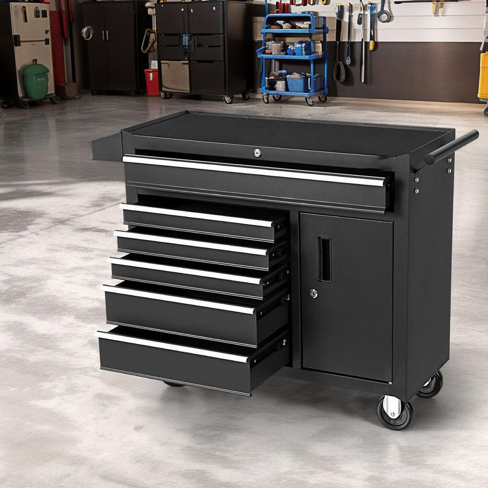 Szufladowy wózek narzędziowy z – Tools Box For Workshop recenzja i cena