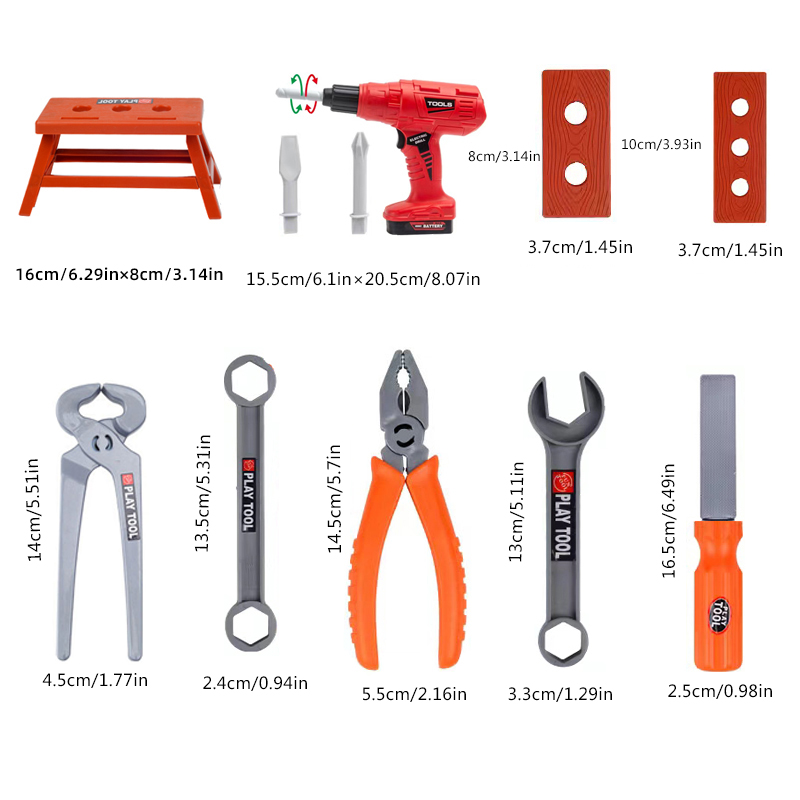 Zestaw narzędzi dla dzieci 38/ – Tools Workshop For Kids recenzja i cena