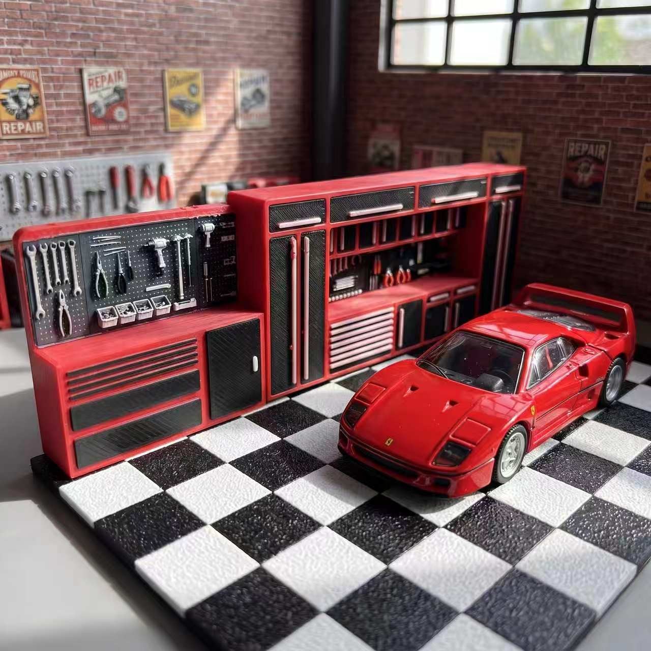 1:64 Zestaw narzędzi do dioram – Tools Workshop For Kids recenzja i cena
