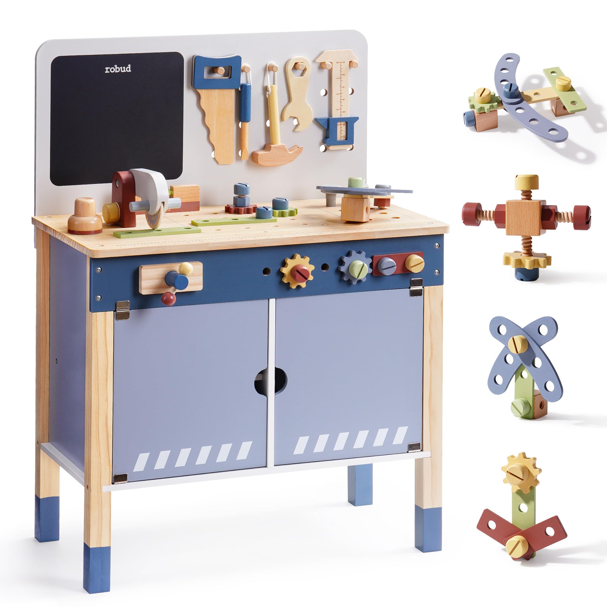 ROBUD Drewniany Warsztat Zabaw – Tools Workshop For Kids recenzja i cena
