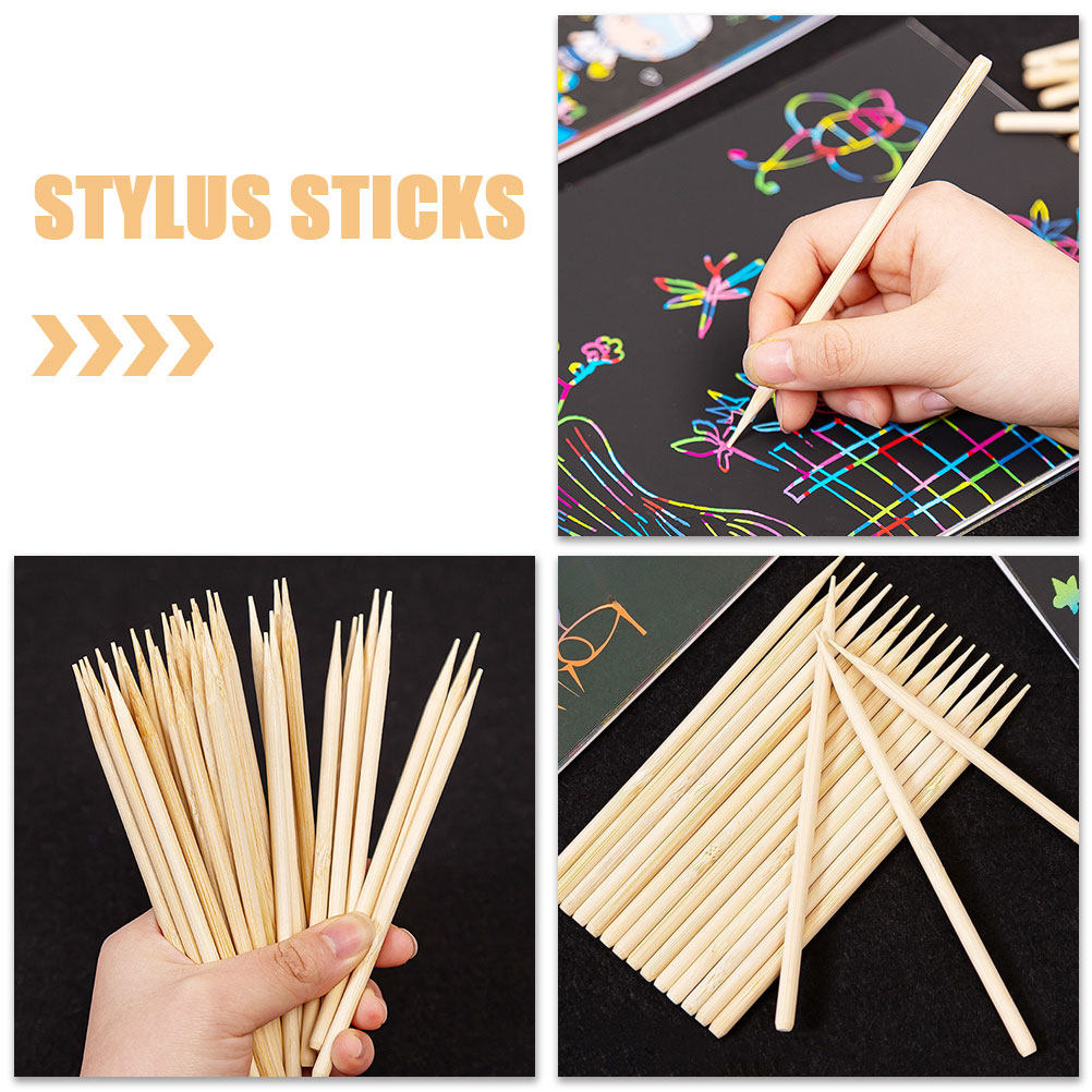 50 szt. Drewnianych Rysików do – Tools Workshop For Kids recenzja i cena