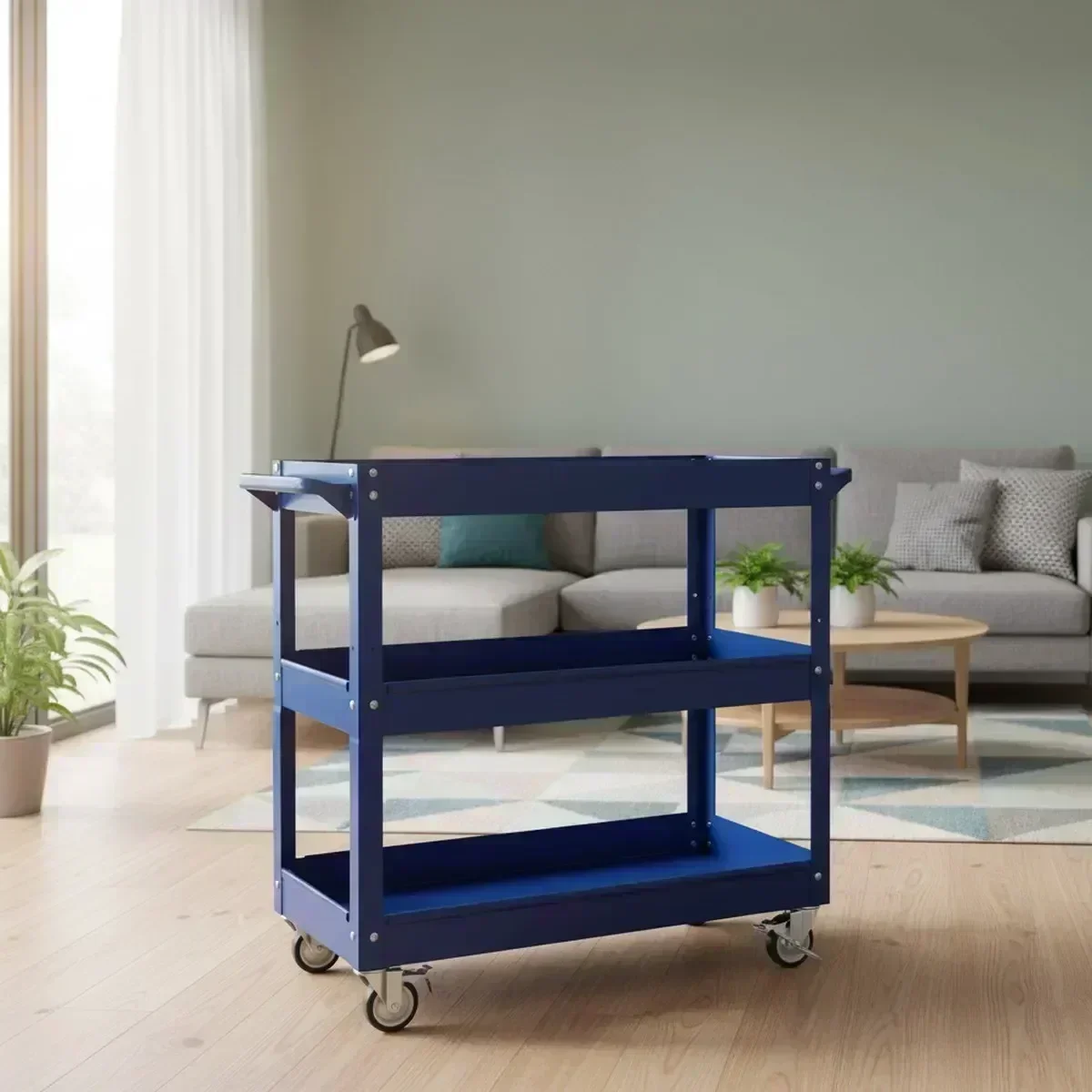 Wózek narzędziowy na 3 półki z – Workshop Tools Shelf recenzja i cena
