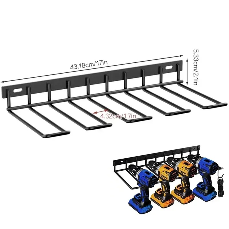 Metalowy, wytrzymały uchwyt do – Workshop Tools Shelf recenzja i cena