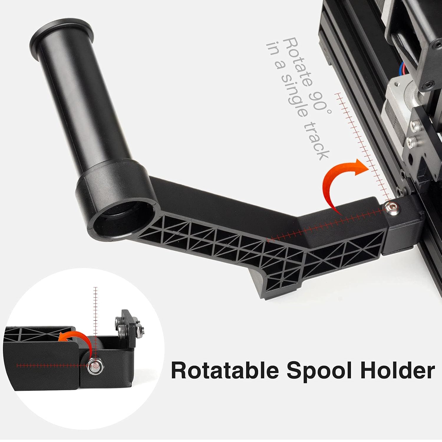 Uchwyt na szpulę filamentu do  – Creality Printer Ender 3 recenzja i cena